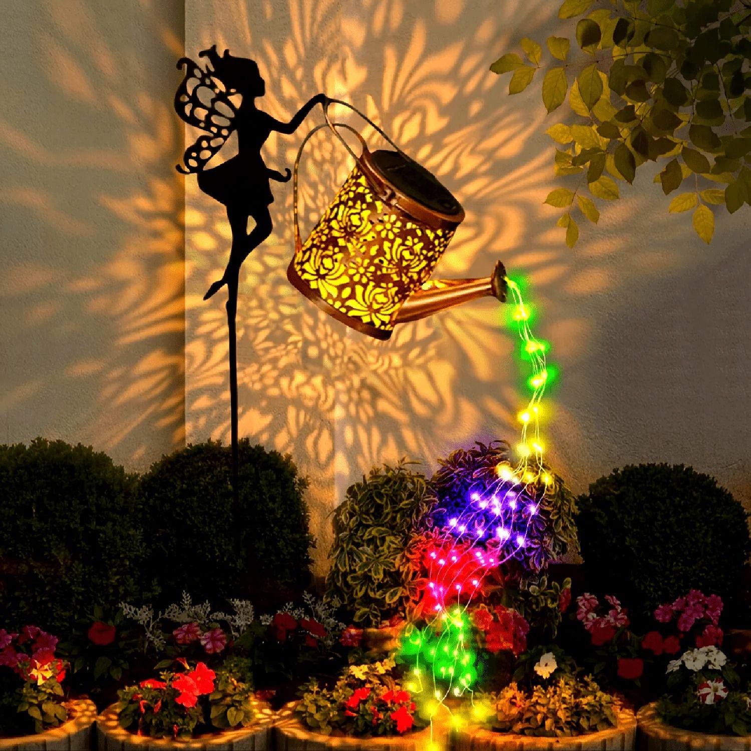 Solar Powered Outdoor Lantern Garden Light 16