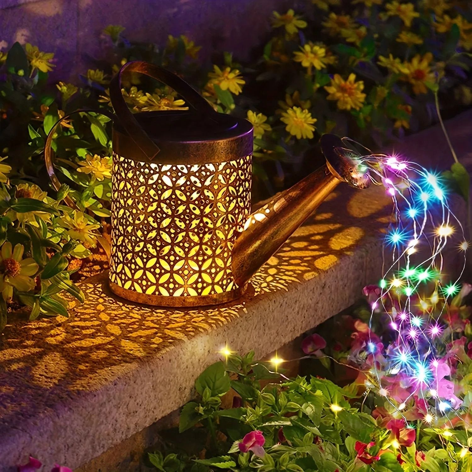 Solar Powered Outdoor Lantern Garden Light 14