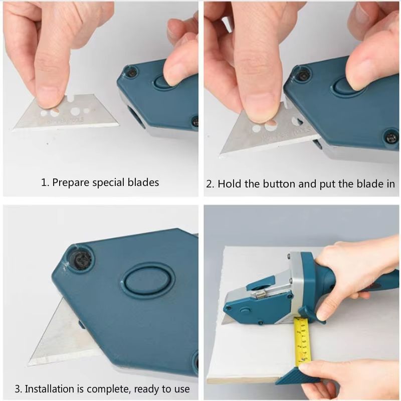 Professional Hand Tools Plasterboard Edger With 5M Tape Measure Drywall Cutting Carpentry Tool  Gyp 2