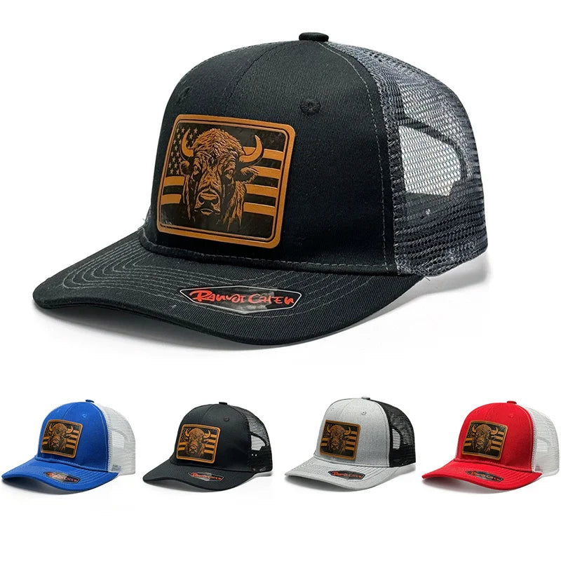Designer Leather Baseball Cap Women Men, Luxury Snapback Sport Visor Hat, Trucker Sun Hat Gorras Hombre
