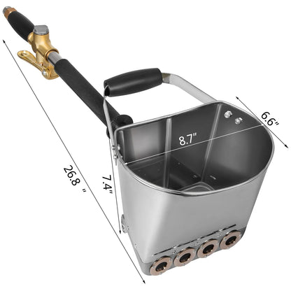 Heavy Duty Cement Mortar Spray Gun for Walls and Ceilings