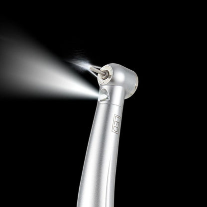 High Speed Dental Handpiece With LED Light And Push Button Air Turbine 1