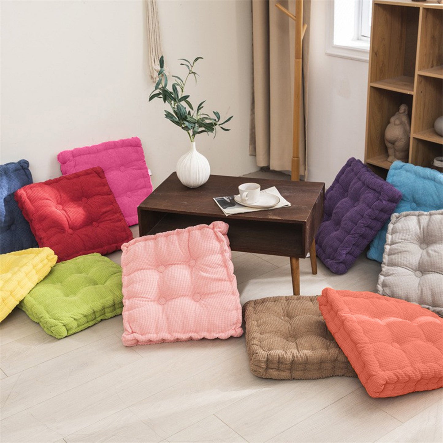 Thicken Corncob Tatami Seat Cushion Soft Office Chair & Floor Pillow for Home, Office & Outdoor