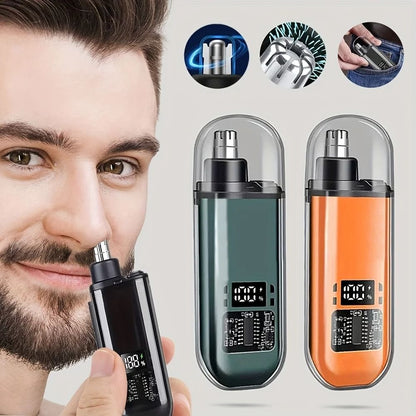 USB Rechargeable Nose And Ear Hair Trimmer For Men 1