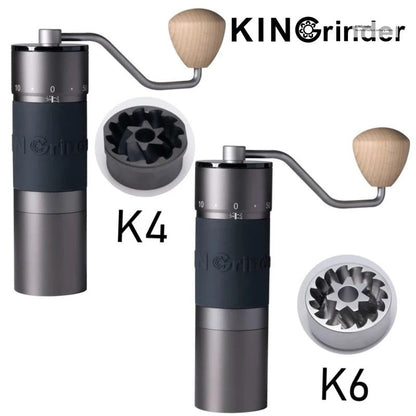 Stainless Steel Manual Coffee Grinder With Titanium Burr For Portable Brewing 1
