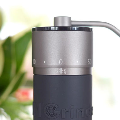 Stainless Steel Manual Coffee Grinder With Titanium Burr For Portable Brewing 2