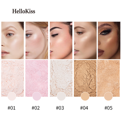 Loose Powder Can Reduce Pores and Fine Lines, With a Long Lasting Matte Effect, Natural Facial Makeup Powder, Fine Blend