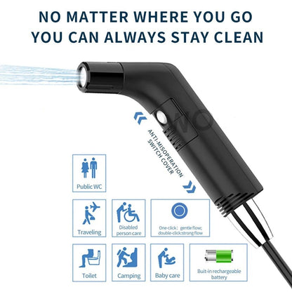 Rechargeable Portable Electric Bidet For Travel And Personal Hygiene 5