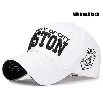 Cotton 3D Embroidery Soft Top Baseball Cap, Unisex Snapback Hat, Dad Cap for Tennis, Sports, Summer Outdoor Use