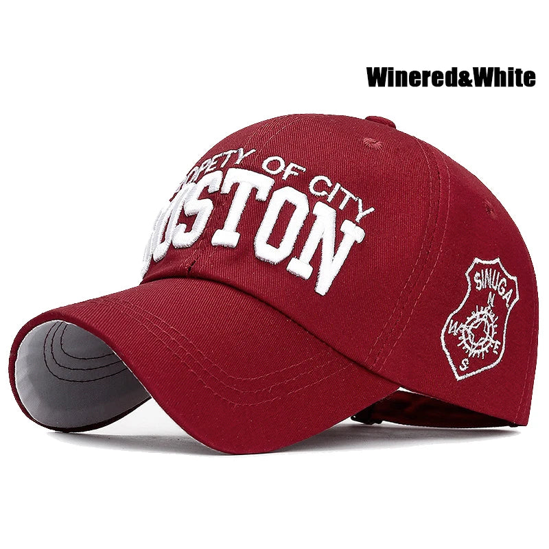 Cotton 3D Embroidery Soft Top Baseball Cap, Unisex Snapback Hat, Dad Cap for Tennis, Sports, Summer Outdoor Use