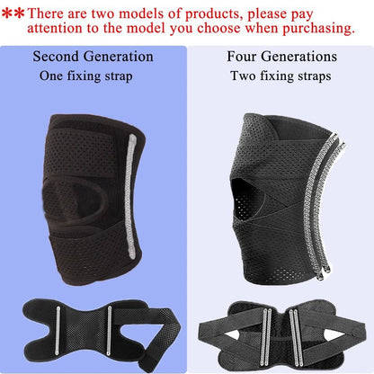 Elastic Compression Sports Knee Pad Support Brace For Men And Women 4