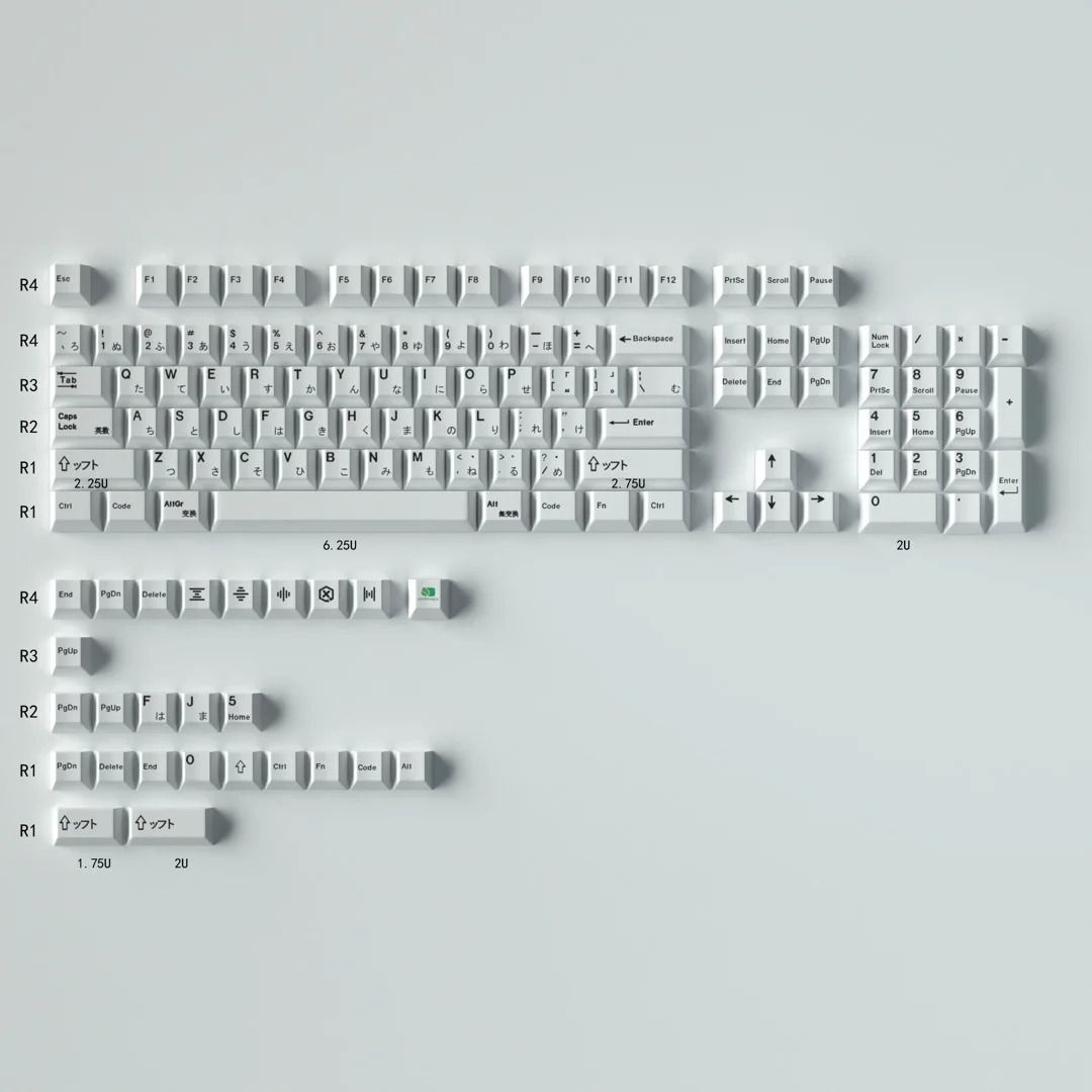 140 Key Minimalist Red Keycap Set PBT Cherry Profile For Mechanical Keyboards 11