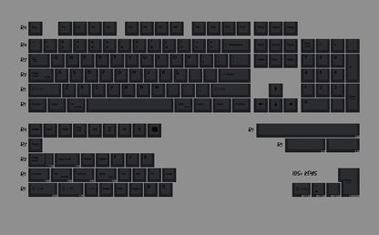 140 Key Minimalist Red Keycap Set PBT Cherry Profile For Mechanical Keyboards 12