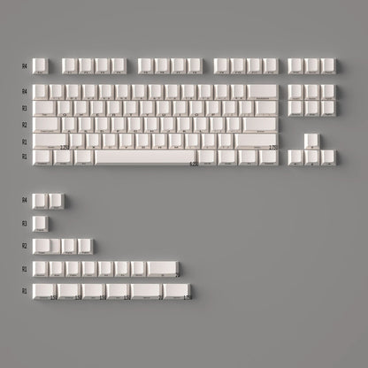 140 Key Minimalist Red Keycap Set PBT Cherry Profile For Mechanical Keyboards 17