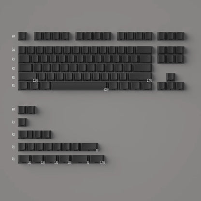 140 Key Minimalist Red Keycap Set PBT Cherry Profile For Mechanical Keyboards 19
