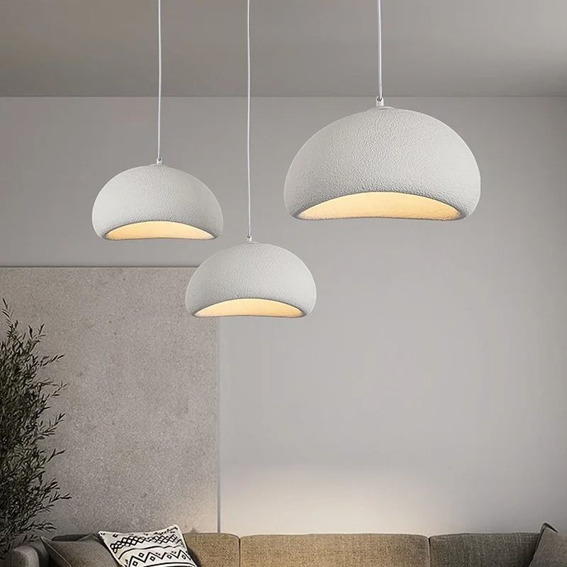 Nordic Minimalist Wabi Sabi LED Pendant Light For Dining Bedroom And Home 4