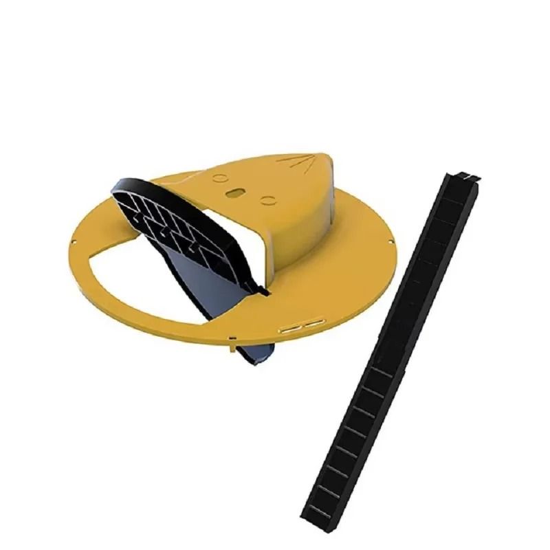Automatic Smart Bucket Mouse Trap With Flipping Lid And Reset Function 7