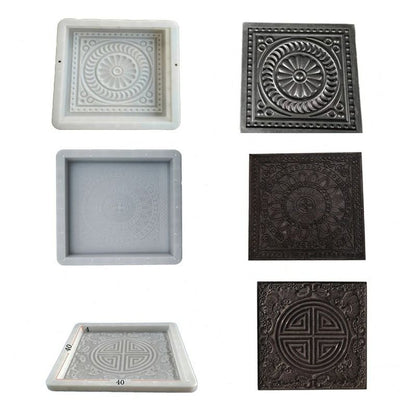 Artistic Petal Shaped Cement Mold For Garden Decoration 5