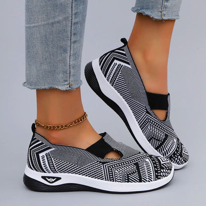 Breathable Mesh Flat Sneakers For Women Casual Summer Comfort Shoes 3