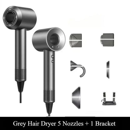 Professional 5 In 1 Hair Dryer With Hot And Cold Air And Thermostatic Styling 9