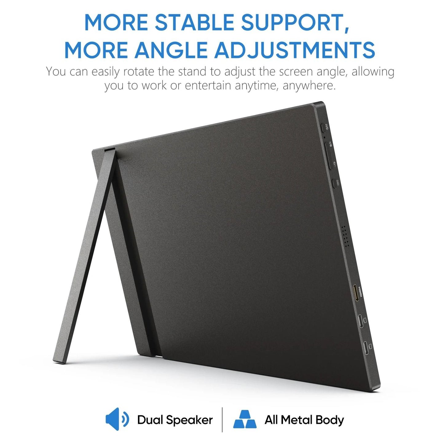 161 Inch 144Hz Portable Gaming Monitor With USB C And HDMI For Laptop And Console 5