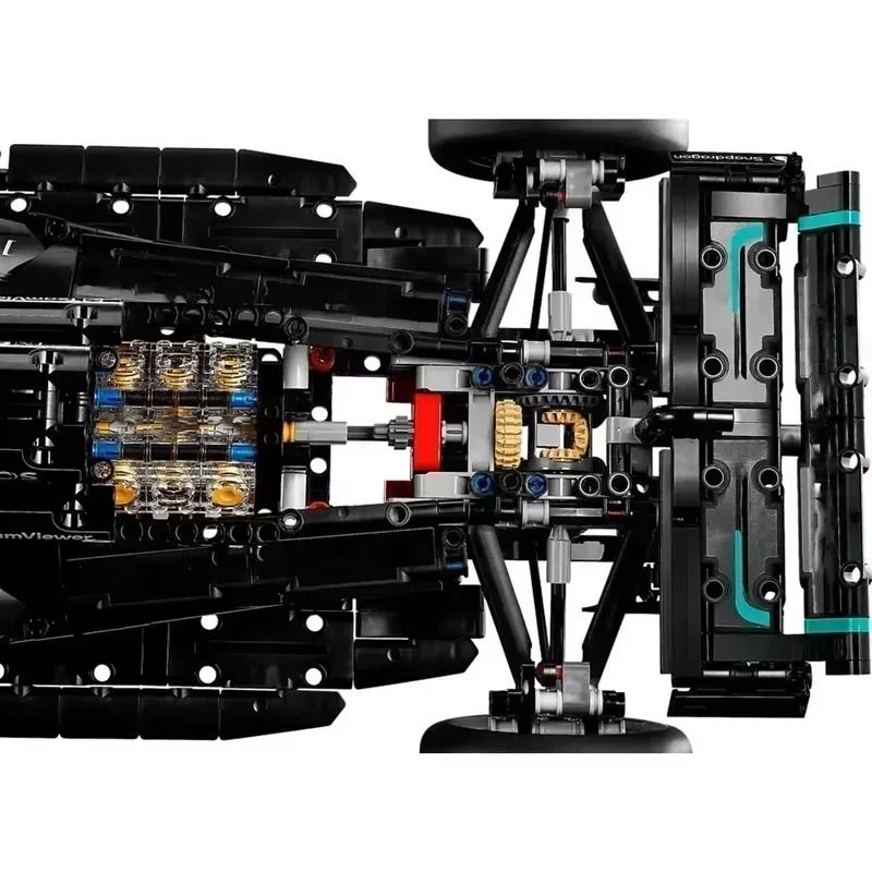 F1 Speed Race Car Building Blocks Kit For Adults With 455 To 1642 Pieces 4
