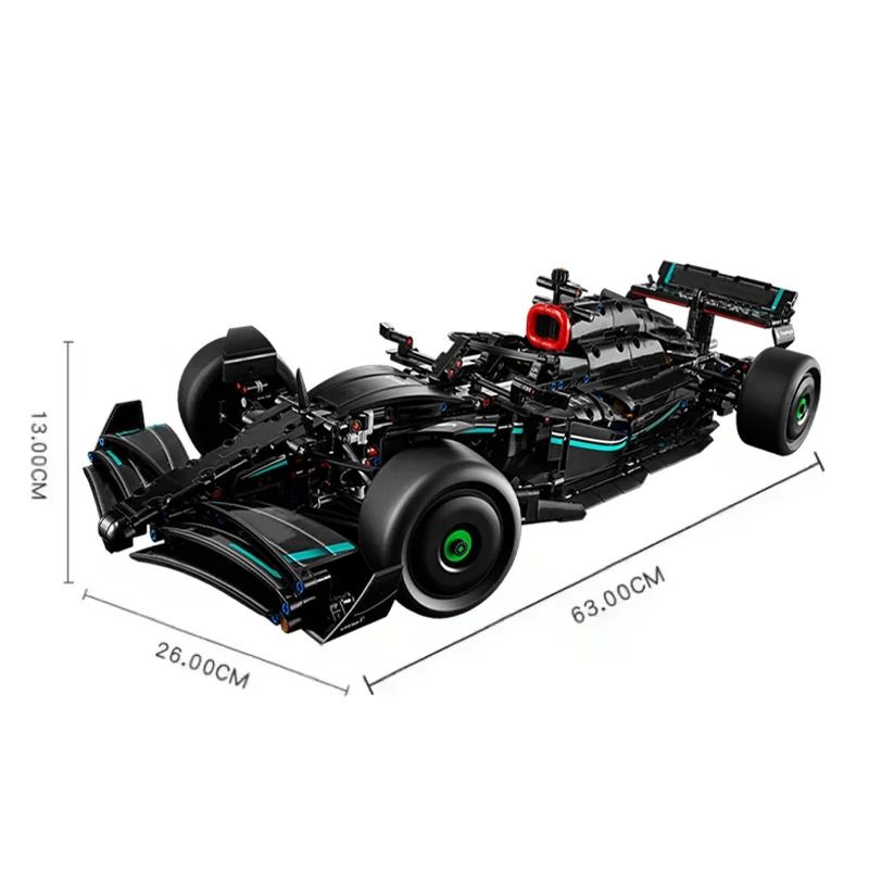 F1 Speed Race Car Building Blocks Kit For Adults With 455 To 1642 Pieces 7