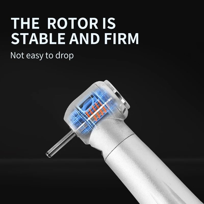 LED High Speed Dental Handpiece With 3 Water Spray And Ceramic Bearings 3