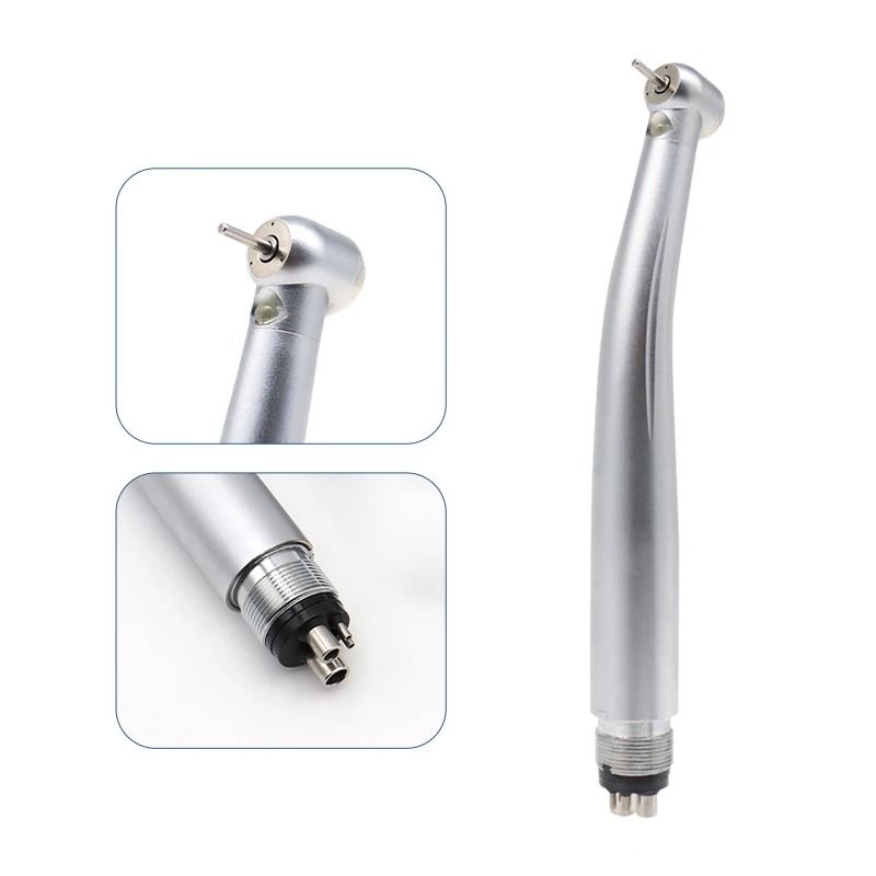 LED High Speed Dental Handpiece With 3 Water Spray And Ceramic Bearings 8