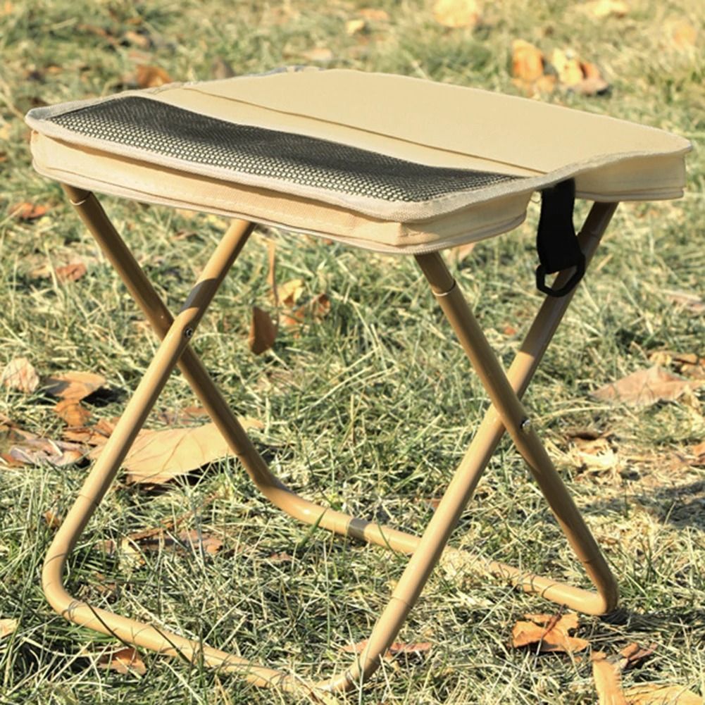 Portable Foldable Backpack Stool With Carry Bag For Travel And Outdoor Use 2