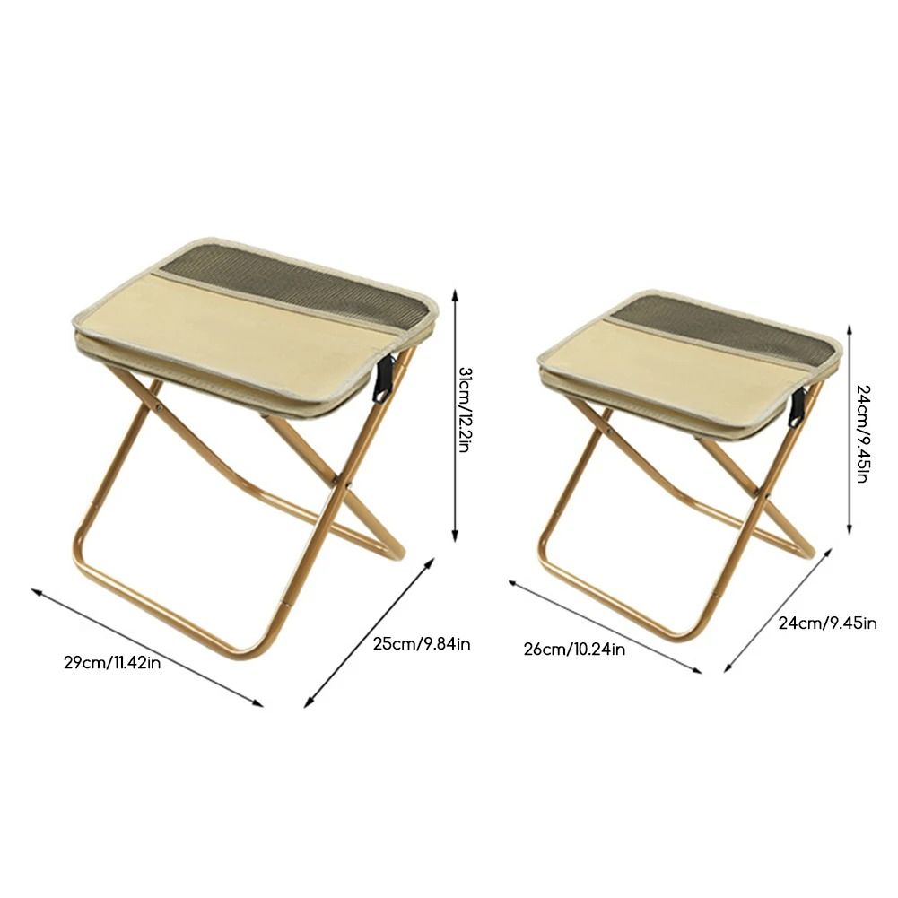 Portable Foldable Backpack Stool With Carry Bag For Travel And Outdoor Use 6
