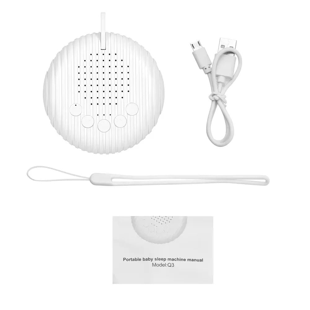 Portable White Noise Sound Machine For Baby Sleep With 10 Soothing Songs 3