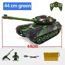 Elite Combat RC Military Tank  Realistic 55cm Remote Control RC Tank With Simulation Shooting And A 7