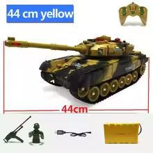 Elite Combat RC Military Tank  Realistic 55cm Remote Control RC Tank With Simulation Shooting And A 8