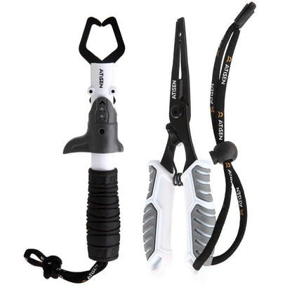 Stainless Steel Fishing Lip Gripper Professional Fish Grabber Tool 9
