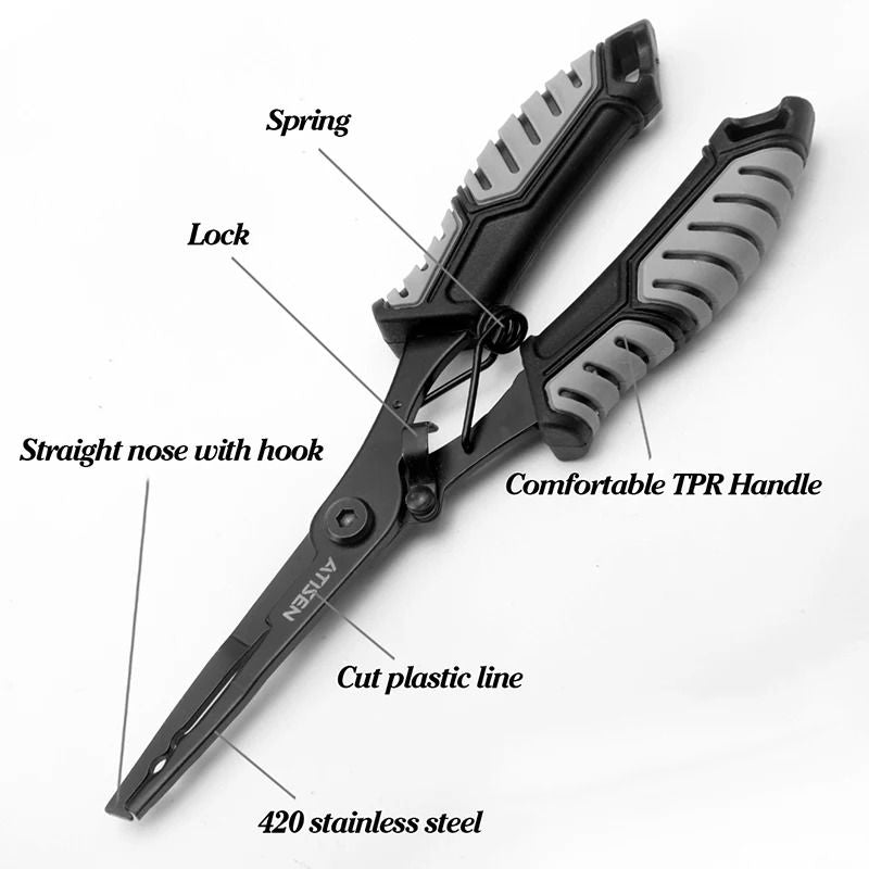 Stainless Steel Fishing Lip Gripper Professional Fish Grabber Tool 4