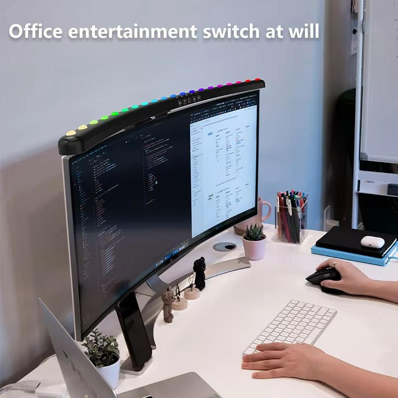 VibeGlow RGB Music Sync Monitor Light Bar 5