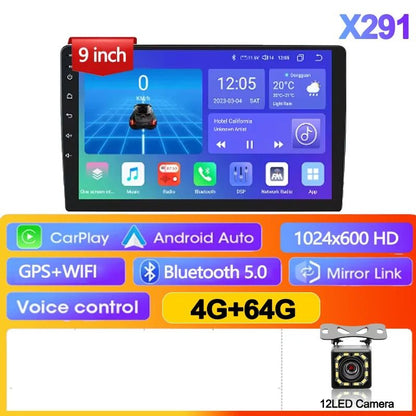 7 9 10 Inch Universal Android 13 2 Din Car Stereo With Carplay Android Auto Bluetooth GPS Navigatio 14