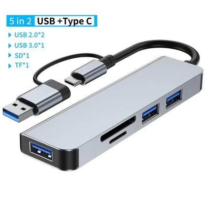 Premium USB C Multiport Adapter With SD Card Reader  Audio Output  Ideal MacBook Pro Accessory 9
