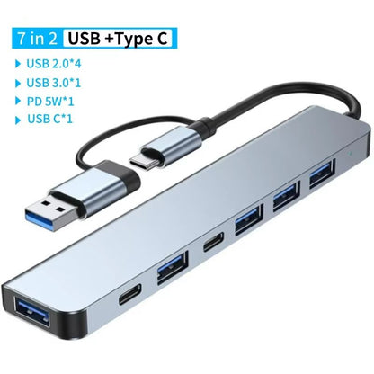 Premium USB C Multiport Adapter With SD Card Reader  Audio Output  Ideal MacBook Pro Accessory 11
