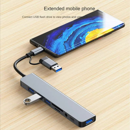 Premium USB C Multiport Adapter With SD Card Reader  Audio Output  Ideal MacBook Pro Accessory 4