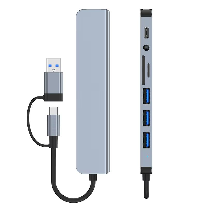 Premium USB C Multiport Adapter With SD Card Reader  Audio Output  Ideal MacBook Pro Accessory 5