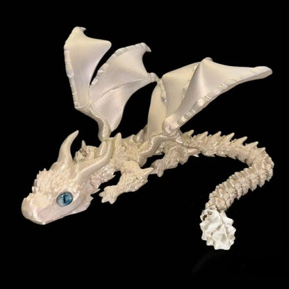 Movable 3D Printed Dragon Toy  Articulated Fidget  Desk Ornament For Stress Relief  Gifting 17