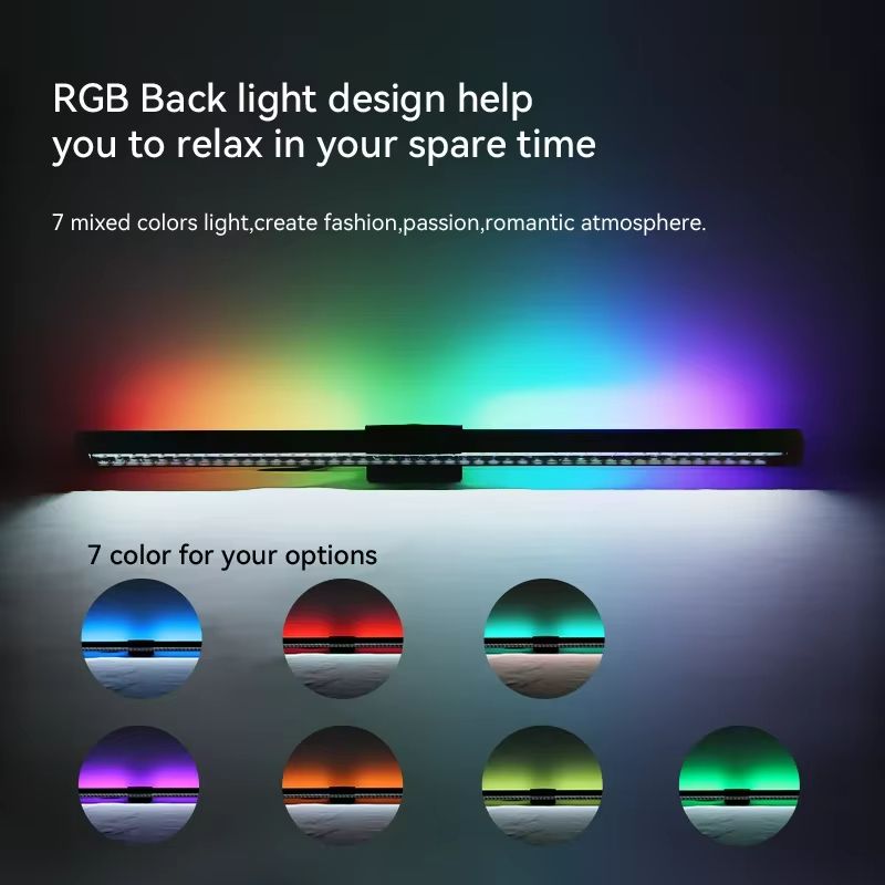 Stellar RGB Monitor Light Bar 44cm USB Ambient Desk Lamp 1