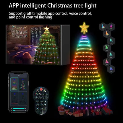 Twinkly Smart AppControlled LED Christmas Tree String 1