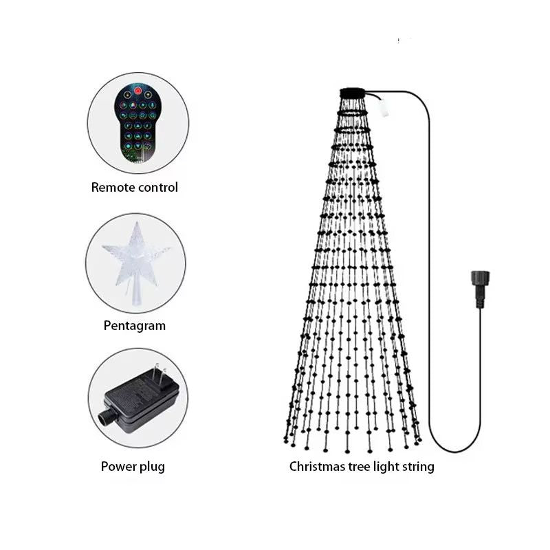 Twinkly Smart AppControlled LED Christmas Tree String 5