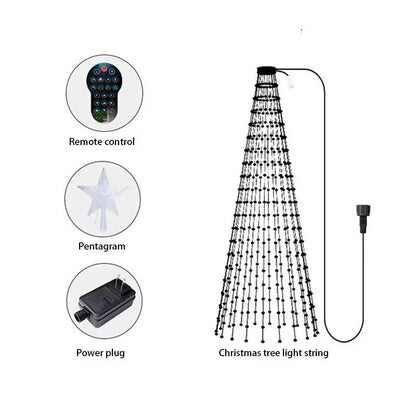 Twinkly Smart AppControlled LED Christmas Tree String 5