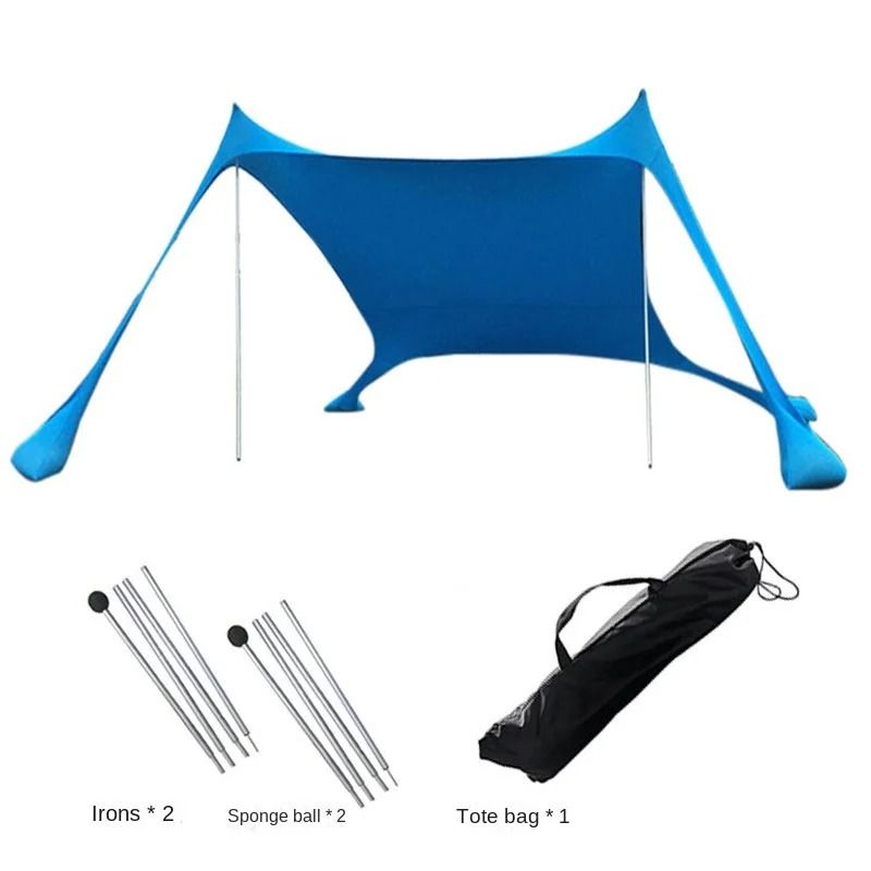 Pop Up Windproof Ultralight Beach Canopy Tent For Camping Fishing And Outdoor Shade 7