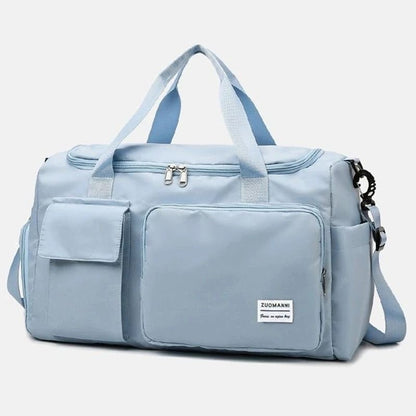 UNIXINU Carry On Travel Duffle Bag Large Capacity With Shoe Compartment 9