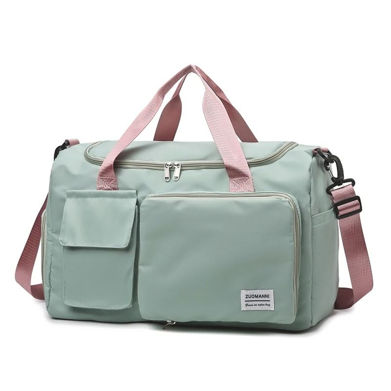 UNIXINU Carry On Travel Duffle Bag Large Capacity With Shoe Compartment 10